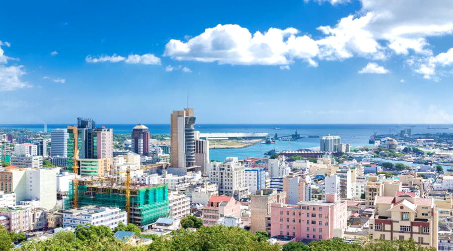 The best car rental options in Port Louis